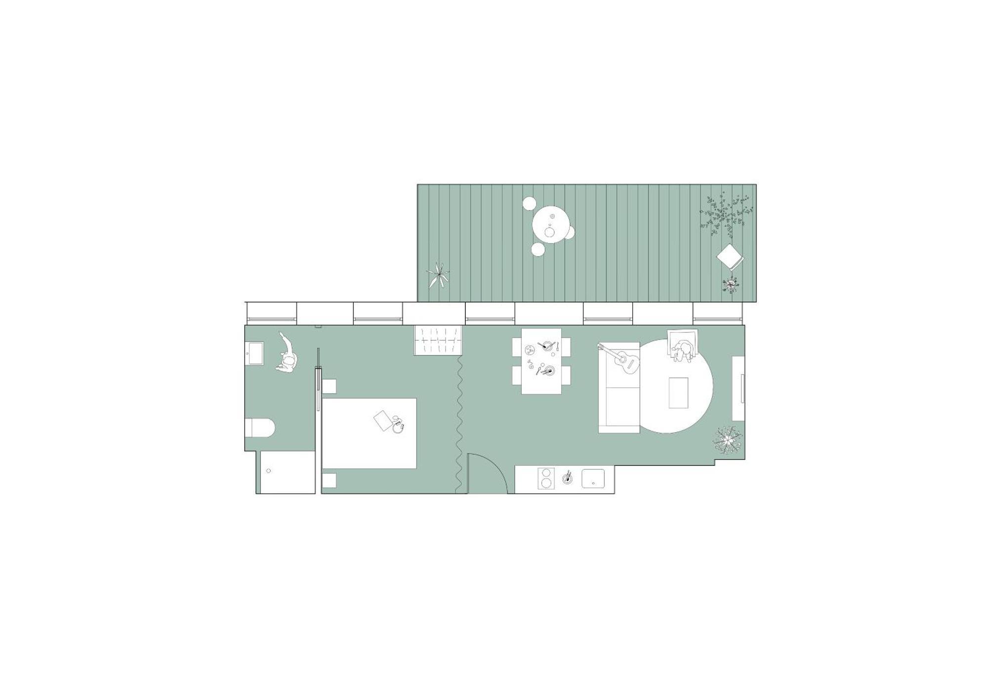 Apartment El Faro Unkempt - Tazones Villar (Oles)